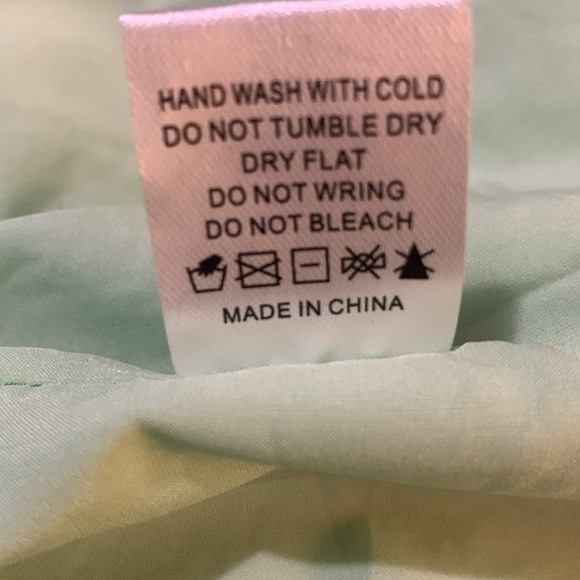 NWT Green and White Sleeveless Tweed Minidress - Picture 8 of 8